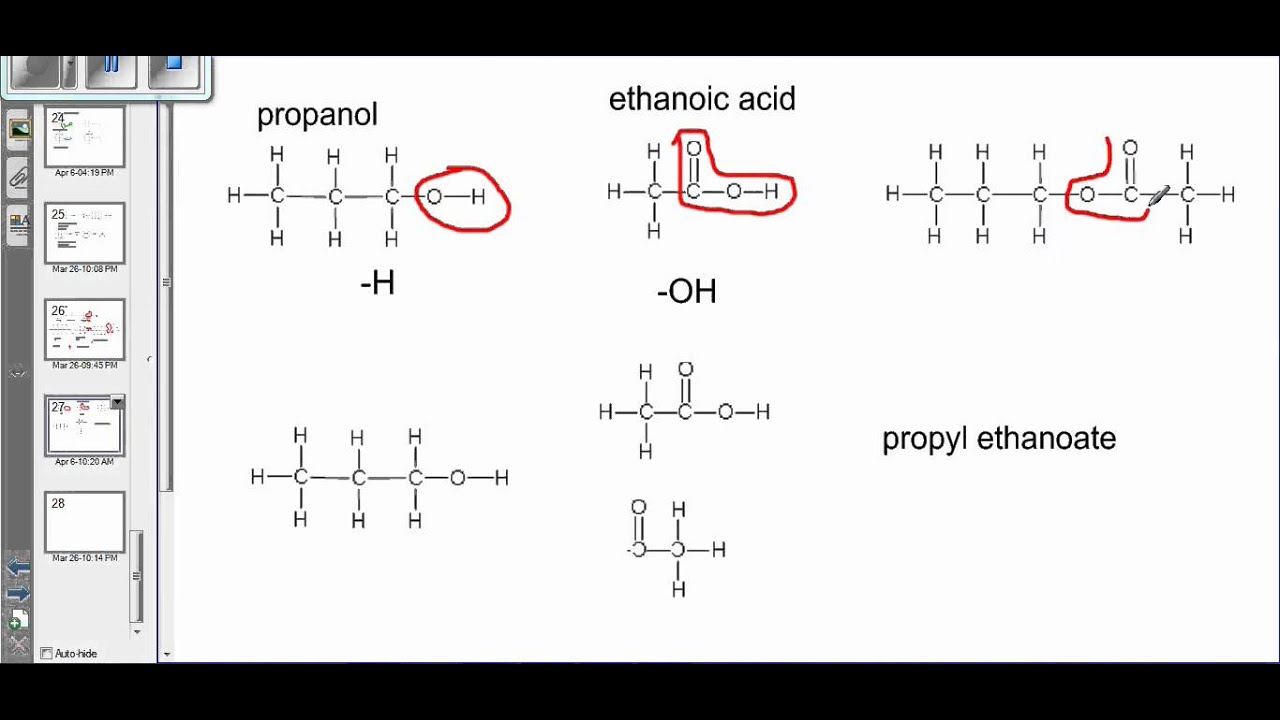 how to draw organic compounds